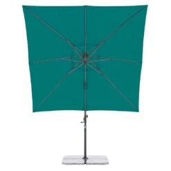 OUTLIV. Edition Ampelschirm 245x245cm Petrol -Garten Leben outliv edition ampelschirm 245x245cm 1359834 4