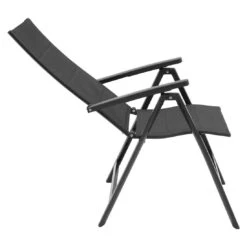 OUTLIV. Falun Klappsessel Aluminium/Textilene Anthrazit -Garten Leben outliv falun klappsessel aluminium textilene 1342740 6