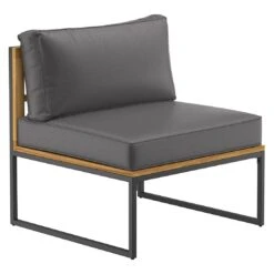 OUTLIV. Floris Dininglounge 3-tlg. Stahl/Akazie Schwarz/Grau -Garten Leben outliv floris dininglounge 3 tlg stahl akazie schwarz grau 1241353 7