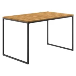 OUTLIV. Floris Dininglounge 3-tlg. Stahl/Akazie Schwarz/Grau -Garten Leben outliv floris dininglounge 3 tlg stahl akazie schwarz grau 1241353 8