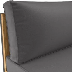 OUTLIV. Floris Dininglounge 3-tlg. Stahl/Akazie Schwarz/Grau -Garten Leben outliv floris dininglounge 3 tlg stahl akazie schwarz grau 1241353 9