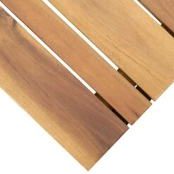 OUTLIV. Floris Hocker Stahl/Akazie Schwarz/Natur -Garten Leben outliv floris hocker stahl akazie 1343213 4