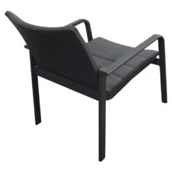 OUTLIV. Fontana Loungeset 4-tlg. Aluminium/Polster Anthrazit/Grau -Garten Leben outliv fontana sofagruppe 4 tlg aluminium polster 1340661 4