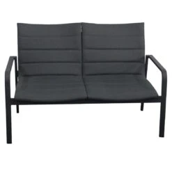 OUTLIV. Fontana Loungeset 4-tlg. Aluminium/Polster Anthrazit/Grau -Garten Leben outliv fontana sofagruppe 4 tlg aluminium polster 1340661 5