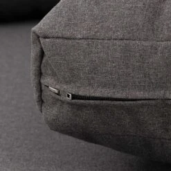 OUTLIV. Freddo Ecklounge 4-teilig Aluminium/Polster/Teak Dunkelgrau -Garten Leben outliv freddo loungeecke 4 teilig aluminium polster teak 1355027 11