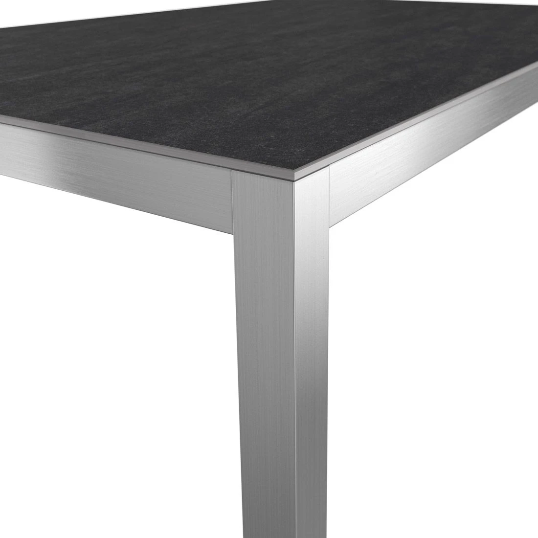 OUTLIV. Gartentisch 160x90cm Edelstahl/Dekton Silber/Bromo 7 OUTLIV. Gartentisch 160x90cm Edelstahl/Dekton Silber/Bromo – Bild 5