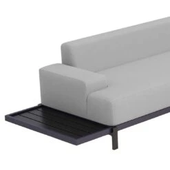 OUTLIV. By Detlef Steves Glamour Ecklounge 3-tlg. Aluminium/Sunbrella Schwarz/Flanelle -Garten Leben outliv glamour loungeecke 3 tlg aluminium sunbrella 1379865 6
