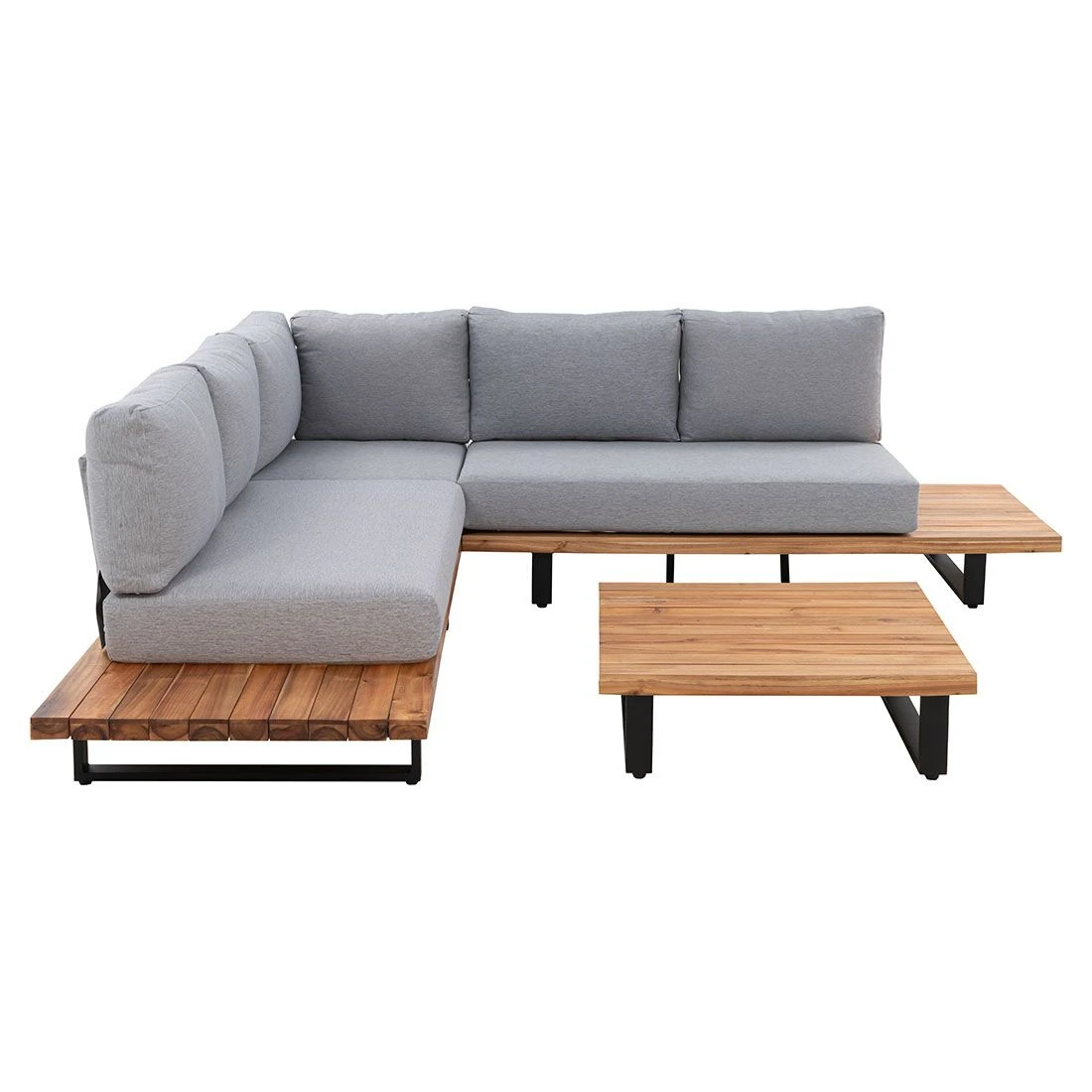 OUTLIV. Haven Ecklounge 3-tlg. Aluminium/Akazie Anthrazit/Natur Anthrazit/Natur 6 OUTLIV. Haven Ecklounge 3-tlg. Aluminium/Akazie Anthrazit/Natur Anthrazit/Natur – Bild 4