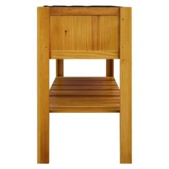 OUTLIV. Hochbeet Mit Ablage Tanne Braun 11 OUTLIV. Hochbeet Mit Ablage Tanne Braun -Garten Leben outliv hochbeet mit ablage tannenholz 1340474 4