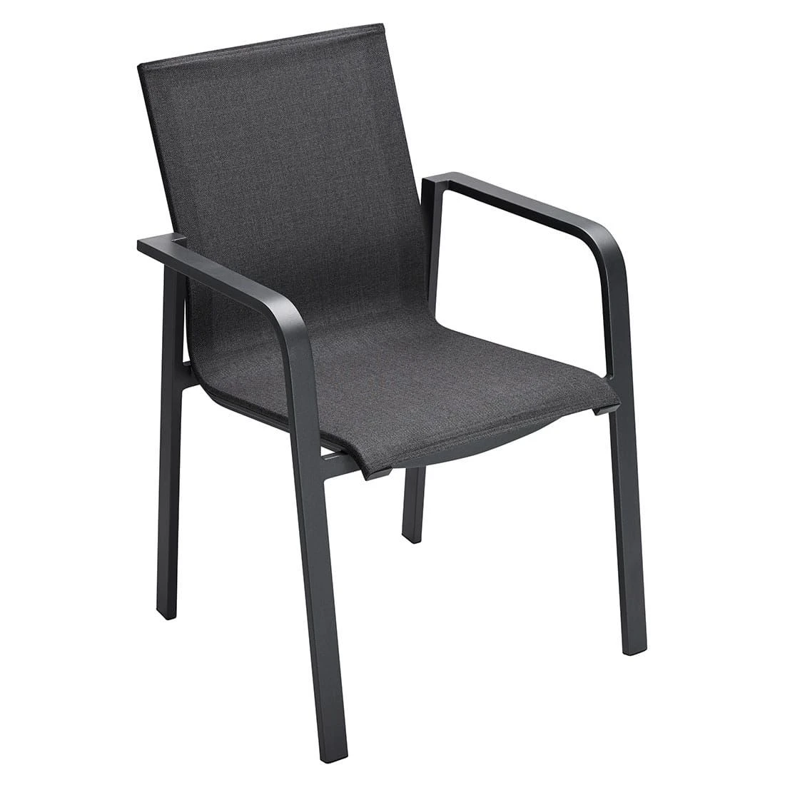 OUTLIV. Julia Stapelsessel Aluminium/Textilene Anthrazit/Coal 3 OUTLIV. Julia Stapelsessel Aluminium/Textilene Anthrazit/Coal