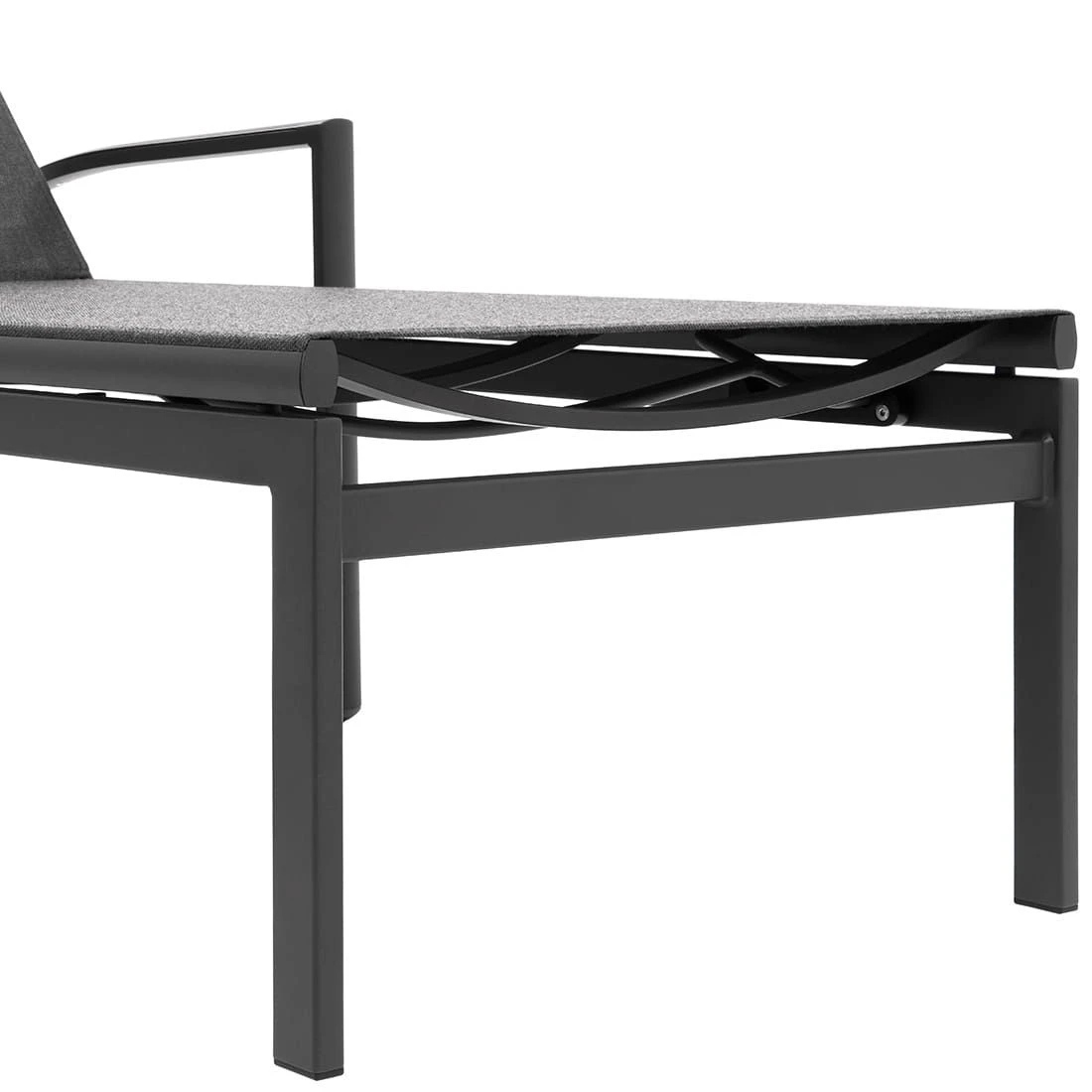 OUTLIV. Julia Gartenliege Aluminium/Textilene Anthrazit/Coal 19 OUTLIV. Julia Gartenliege Aluminium/Textilene Anthrazit/Coal – Bild 17