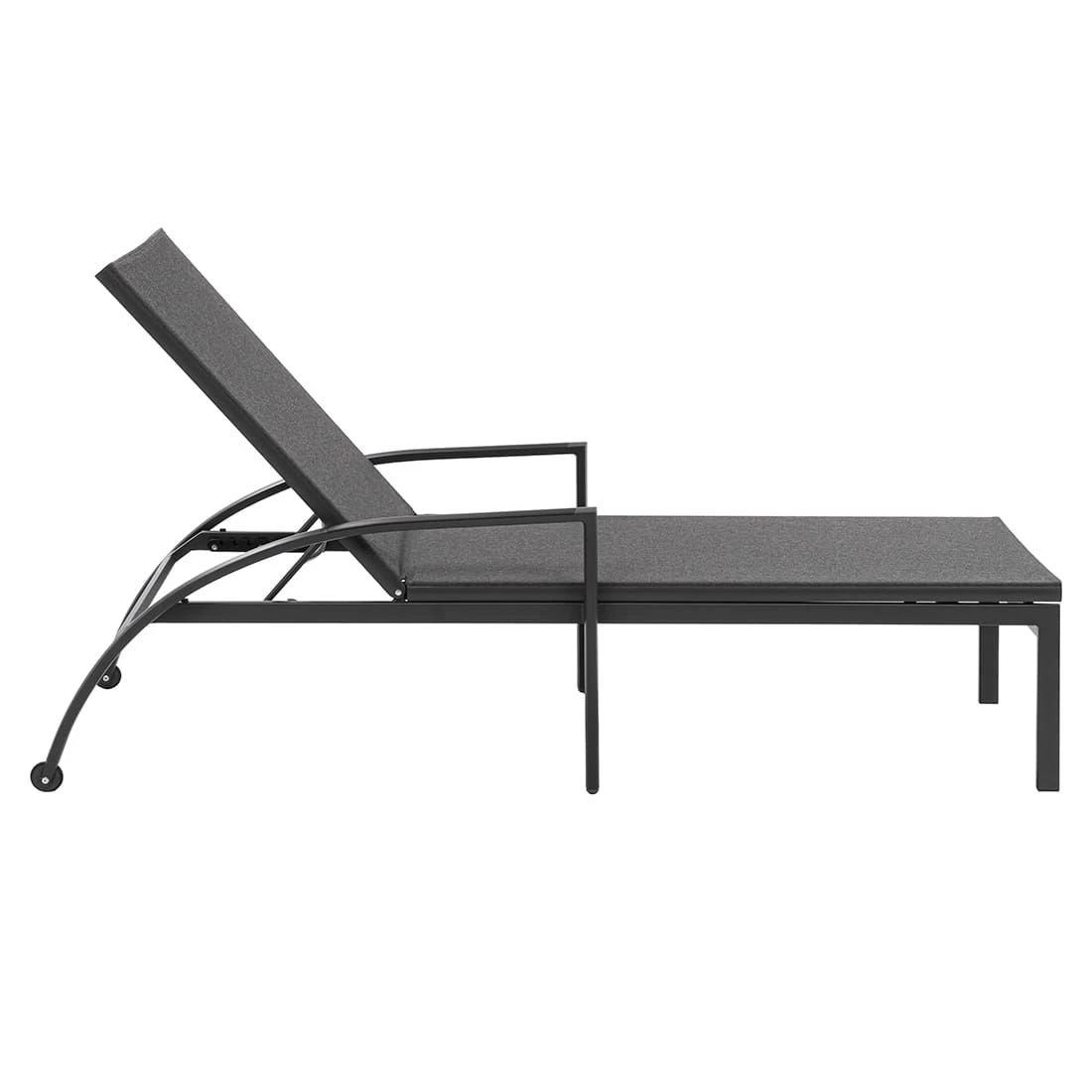 OUTLIV. Julia Gartenliege Aluminium/Textilene Anthrazit/Coal 4 OUTLIV. Julia Gartenliege Aluminium/Textilene Anthrazit/Coal – Bild 2