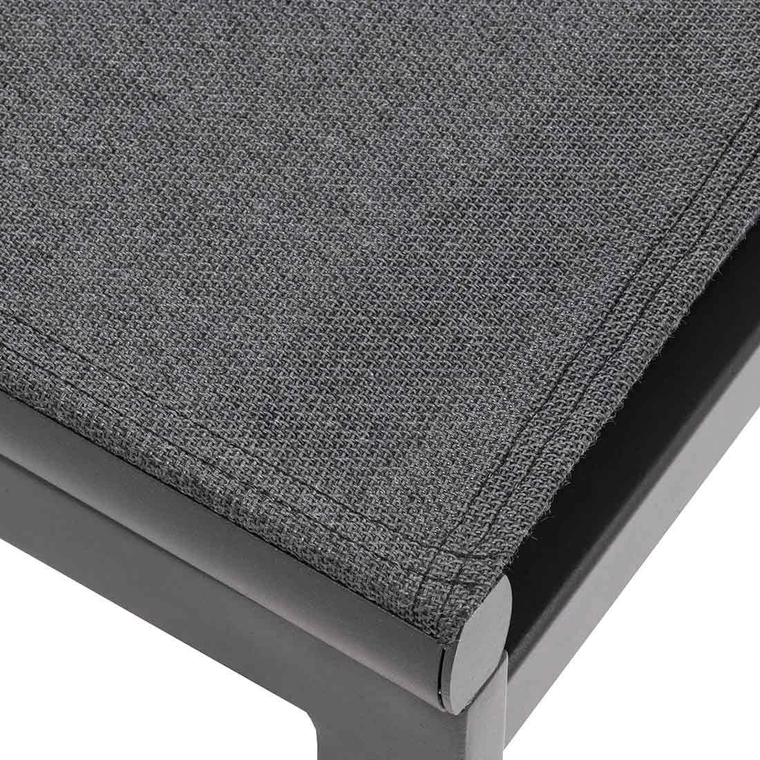 OUTLIV. Julia Gartenliege Aluminium/Textilene Anthrazit/Coal 22 OUTLIV. Julia Gartenliege Aluminium/Textilene Anthrazit/Coal – Bild 20