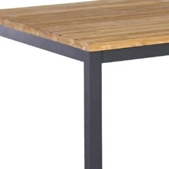 OUTLIV. Kobe Gartenmöbel-Set 3-tlg. Tisch 220x100cm Anthrazit/Natur -Garten Leben outliv kobe gartenmoebel set 3 tlg tisch 220x100cm 1495849 5