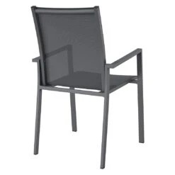 OUTLIV. Kobe Stapelsessel Aluminium/Textilene Anthrazit -Garten Leben outliv kobe stapelsessel aluminium textilene anthrazit 1423590 5