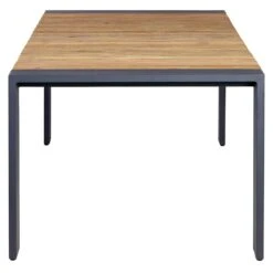 OUTLIV. Konis Gartentisch 200x100cm Aluminium/Teak Recycelt Charcoal/Teak Recycelt -Garten Leben outliv konis gartentisch 200x100cm aluminium teak recycelt 1346612 3