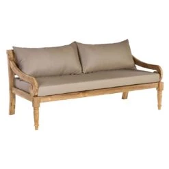 OUTLIV. Korfu Loungebank 166 Cm Teak/Olefin Natur/Braun 6 OUTLIV. Korfu Loungebank 166 Cm Teak/Olefin Natur/Braun -Garten Leben outliv korfu loungebank 166 cm teak olefin 1428771 2