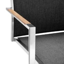 OUTLIV. Kreta Gartenmöbelset 9-tlg.+Tisch 160/217/267x91 Cm Silber/Coal -Garten Leben outliv kreta gartenmoebelset 9 tlg tisch 160 217 267x91 cm 1441828 15