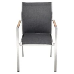 OUTLIV. Kreta Stapelsessel Edelstahl/Textilene Silber/Coal 9 OUTLIV. Kreta Stapelsessel Edelstahl/Textilene Silber/Coal -Garten Leben outliv kreta stapelsessel edelstahl rope 1365818 2