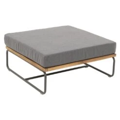 OUTLIV. Largo Ecklounge Stahl/Kunstfaser Anthrazit/Royal Dark Grey -Garten Leben outliv largo loungeecke 5tlg stahl pulver akazie kissen anthrazit grau 1205394 12