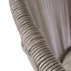 OUTLIV. Lille Gartensessel Akazie/Rope Akazie Geölt/Taupe -Garten Leben outliv lille diningsessel akazie rope akazie geolt olive 1081083 5