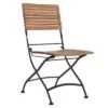 OUTLIV. Lindau Biergartenklappstuhl Stahl/Teak Schwarz/Teak -Garten Leben outliv lindau biergartenklappstuhl stahl teak schwarz teak 1081127 1