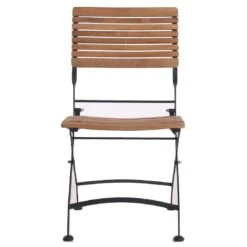 OUTLIV. Lindau Biergartenklappstuhl Stahl/Teak Schwarz/Teak -Garten Leben outliv lindau biergartenklappstuhl stahl teak schwarz teak 1081127 2