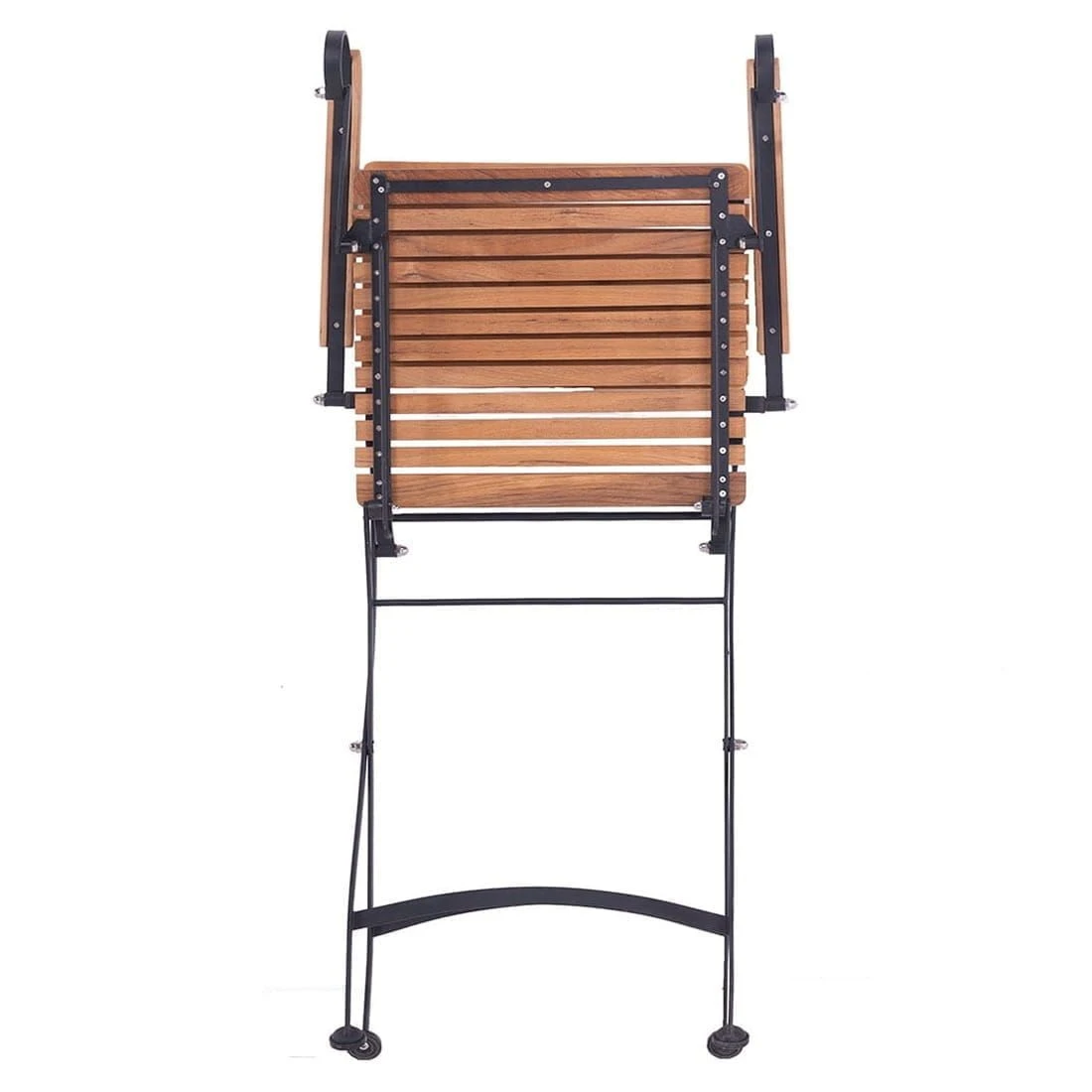 OUTLIV. Lindau Biergartensessel-Set Schwarz/Teak 6 OUTLIV. Lindau Biergartensessel-Set Schwarz/Teak – Bild 4