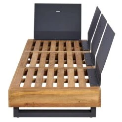 OUTLIV. Madrid Ecklounge Teak Recycelt/Olefin Teak Recycelt/Grau -Garten Leben outliv madrid ecklounge teak recycelt olefin 1407871 13