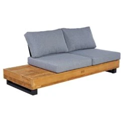 OUTLIV. Madrid Ecklounge Teak Recycelt/Olefin Teak Recycelt/Grau -Garten Leben outliv madrid ecklounge teak recycelt olefin 1407871 3