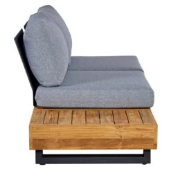 OUTLIV. Madrid Ecklounge Teak Recycelt/Olefin Teak Recycelt/Grau -Garten Leben outliv madrid ecklounge teak recycelt olefin 1407871 6