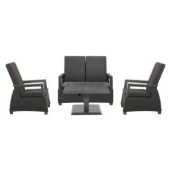 OUTLIV. By Detlef Steves Malaga Loungebank Aluminium/Sunbrella Anthrazit/Sooty -Garten Leben outliv malaga loungebank aluminium sunbrella 1424041 7