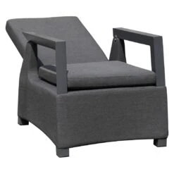 OUTLIV. By Detlef Steves Malaga Loungesessel Aluminium/Sunbrella Anthrazit/Sooty -Garten Leben outliv malaga loungesessel aluminium sunbrella 1423997 4