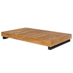 OUTLIV. Madrid Doppelliege Teak Recycelt/Olefin Teak Recycelt/Grau -Garten Leben outliv marando doppelliege teak recycelt polster 1346799 11