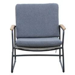 OUTLIV. Maranello Loungesessel Stahl/Rope Schwarz/Grau -Garten Leben outliv maranello loungesessel stahl rope schwarz grau 1169732 3