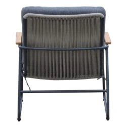 OUTLIV. Maranello Loungesessel Stahl/Rope Schwarz/Grau -Garten Leben outliv maranello loungesessel stahl rope schwarz grau 1169732 5