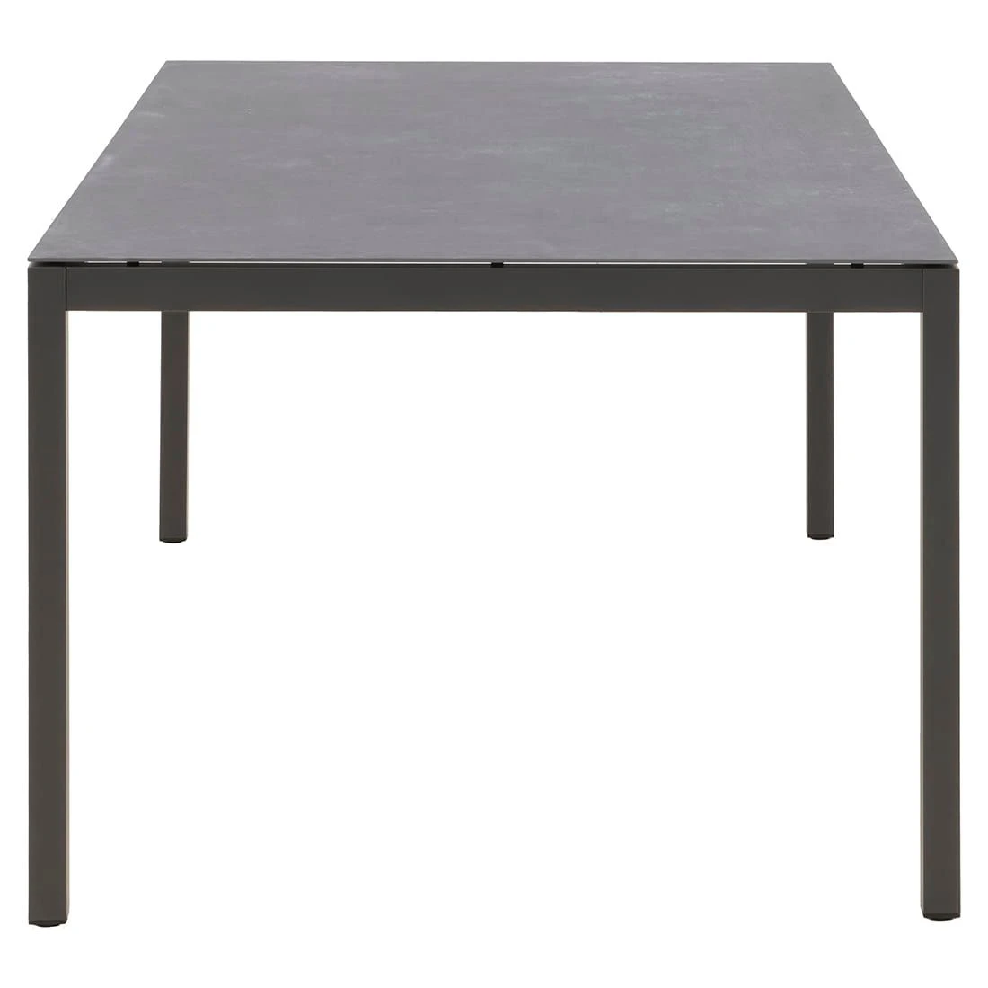 OUTLIV. Mia Gartentisch 180x100cm Aluminium/Keramik Anthrazit/Concrete Coal 5 OUTLIV. Mia Gartentisch 180x100cm Aluminium/Keramik Anthrazit/Concrete Coal – Bild 3