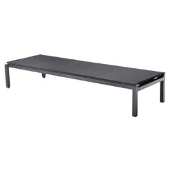 OUTLIV. Mia Gartenliege Aluminium/Textilene Anthrazit/Coal -Garten Leben outliv mia stapelliege aluminium rope 1365719 3