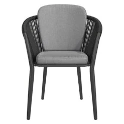 OUTLIV. Monet Gartensessel Aluminium/Rope Inkl. Kissen Schwarz/Dunkelgrau 16 OUTLIV. Monet Gartensessel Aluminium/Rope Inkl. Kissen Schwarz/Dunkelgrau -Garten Leben outliv monet diningsessel aluminium rope inkl kissen 1337284 4