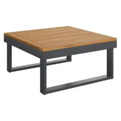 OUTLIV. Naxos Ecklounge Aluminium/Kunstfaser Dunkelgrau/Natur -Garten Leben outliv naxos loungeecke aluminium akazie inkl kissen 1427385 10