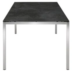 Zebra One Gartenmöbelset 7-tlg. Mit Tisch 220x100 Cm Silber/Concrete -Garten Leben outliv one gartenmoebelset 7 tlg mit tisch 220x100 cm 1442213 4