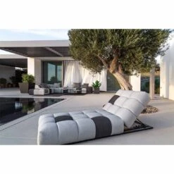 OUTLIV. By Detlef Steves Paradiso Gartenliege Sunbrella Flanelle-Sooty -Garten Leben outliv paradiso gartenliege sunbrella 1342729 2