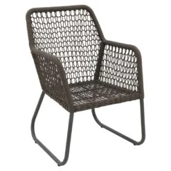 OUTLIV. Poison Gartensessel Aluminium/Rope Dunkelgrau -Garten Leben outliv poison diningsessel aluminium rope 1353388 5