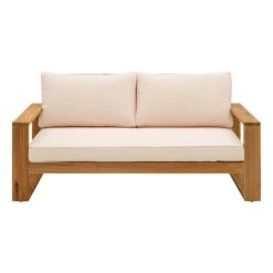 OUTLIV. Santa Cruz Gartensofa Akazie/Polyester Natur/Ecru 15 OUTLIV. Santa Cruz Gartensofa Akazie/Polyester Natur/Ecru -Garten Leben outliv santa cruz 2 sitzersofa akazie polyester 1338098 3