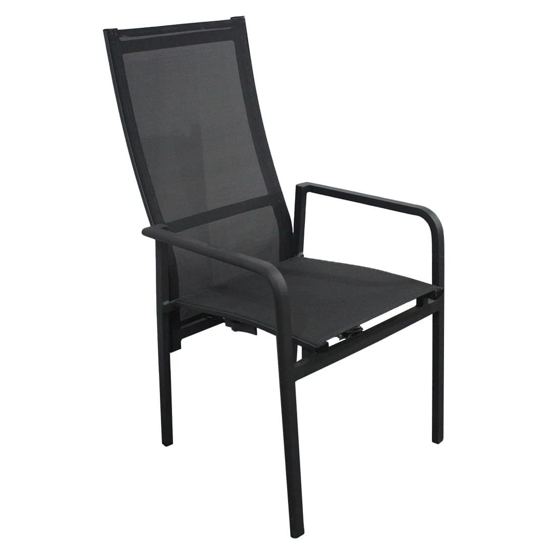 OUTLIV. Santa Monica Gartensessel Aluminium/Textilene Anthrazit 3 OUTLIV. Santa Monica Gartensessel Aluminium/Textilene Anthrazit