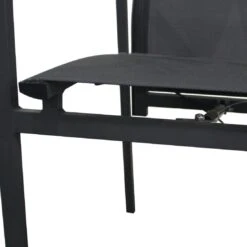 OUTLIV. Santa Monica Gartensessel Aluminium/Textilene Anthrazit 12 OUTLIV. Santa Monica Gartensessel Aluminium/Textilene Anthrazit -Garten Leben outliv santa monica verstellsessel aluminium textilene 1340639 5