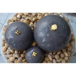 Heissner Saphira LED Eingrabbrunnen-Set Polystone Schwarz -Garten Leben outliv saphira led eingrabbrunnen schwarz 1302667 3