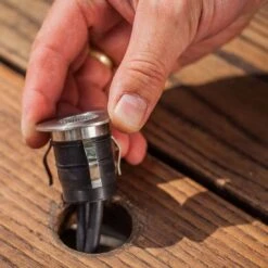 OUTLIV. Smart Light Starter-Set "3 Decklights Mit Transformator" Schwarz/Silber -Garten Leben outliv smart light decklight schwarz silber 1301952 6