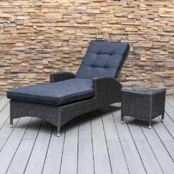 OUTLIV. Spain Beistelltisch Geflecht Dunkelgrau 10 OUTLIV. Spain Beistelltisch Geflecht Dunkelgrau -Garten Leben outliv spain beistelltisch geflecht 1338758 4