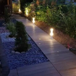 OUTLIV. Smart Light Starter-Set "3x Gartenleuchten Mit Dämmerungssensor" Silber/Schwarz -Garten Leben outliv starter set 3x gartenleuchten m dammerungss metall 1304009 6